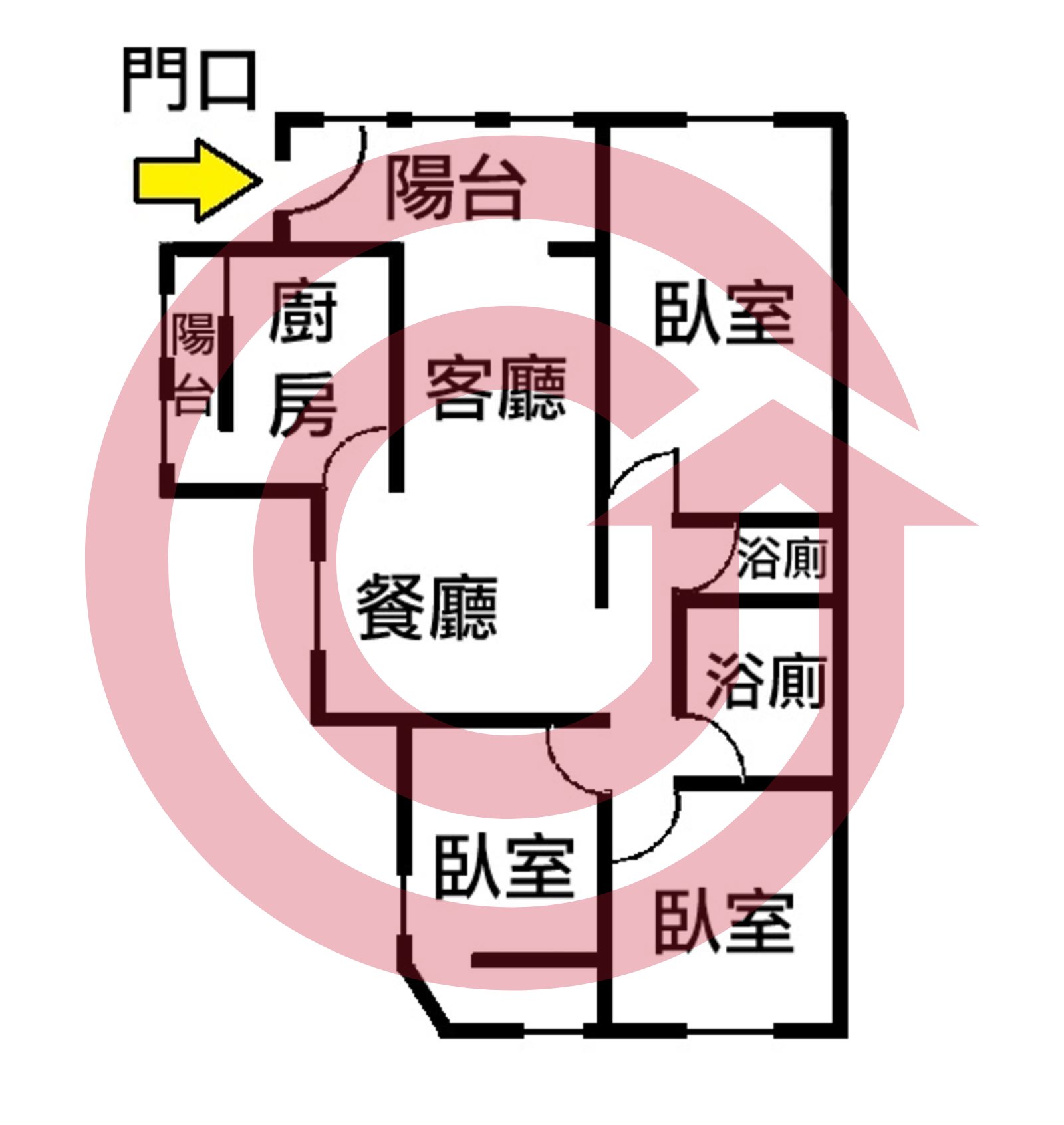 二橋國小旁 中庭邊間寧寓+大坡平車位 第 2 張