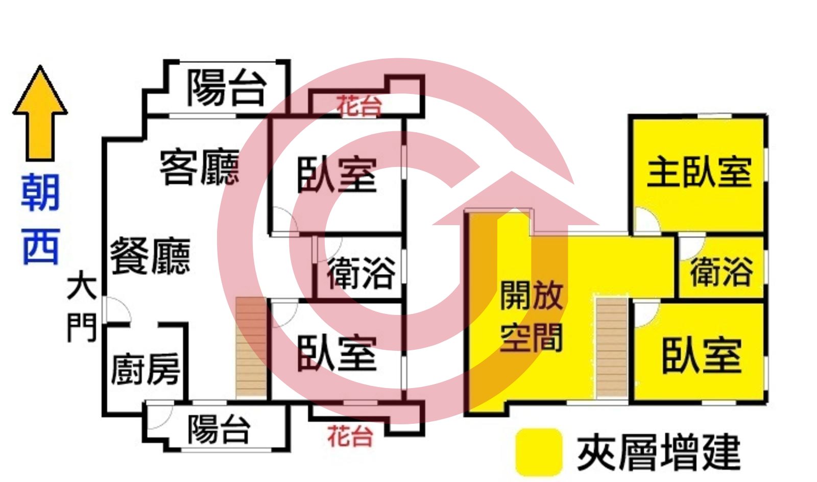富貴吉祥綠意中庭4房車│邊間一層2戶│近捷運 第 2 張