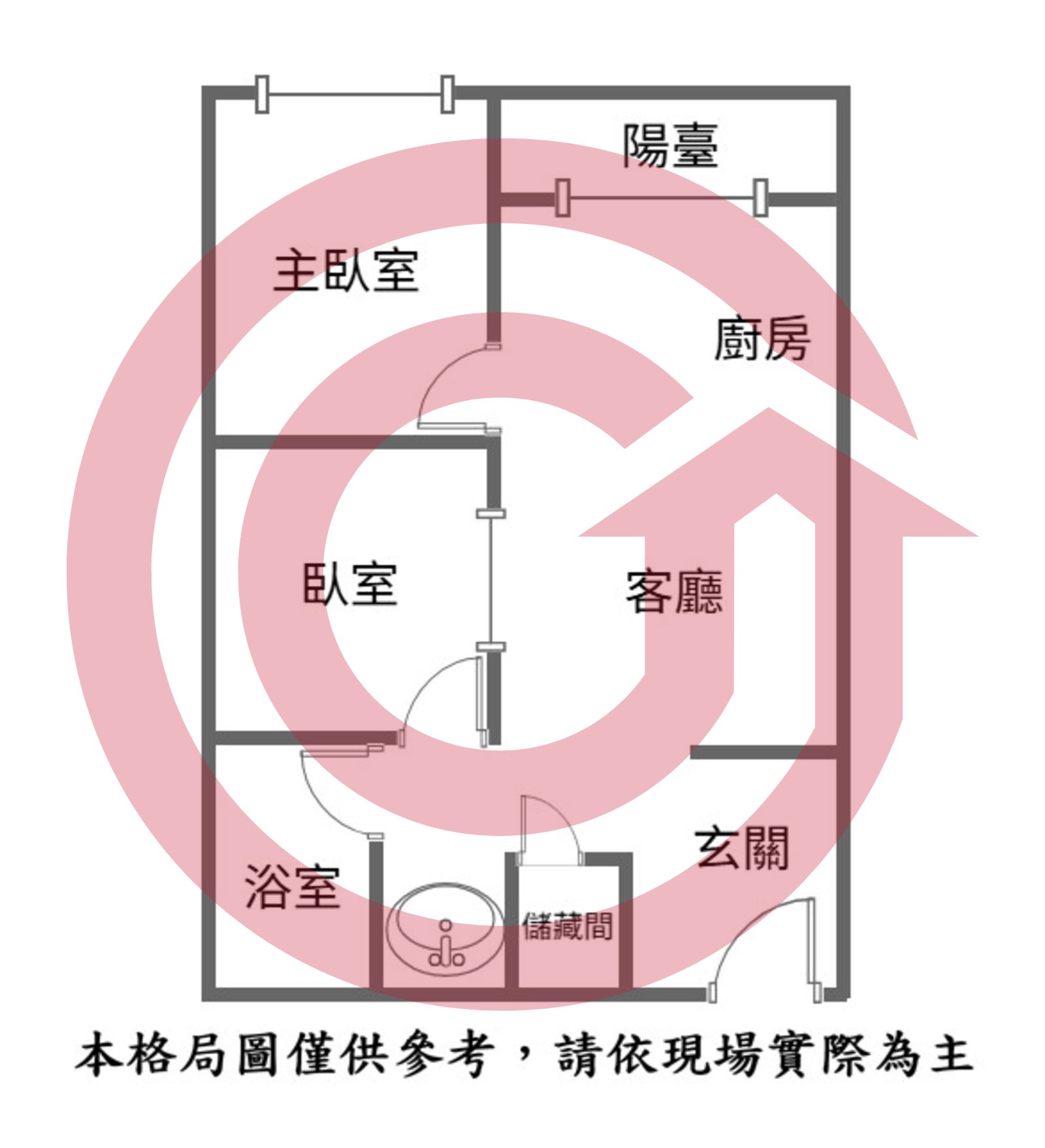 鳳鳴重劃區微笑海悅精美裝潢兩房平車 第 2 張
